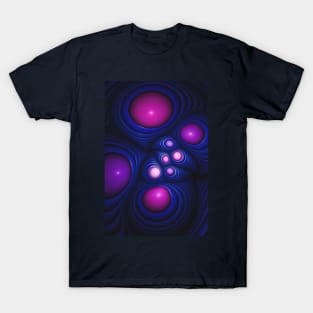 Fiber Optic. Abstract Digital Artwork T-Shirt